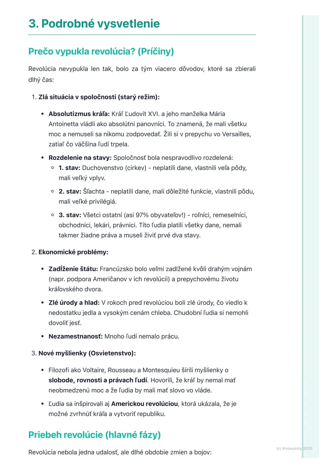 # Francúzska revolúcia – príčiny
a priebeh
1. Prehľad francúzskej revolúcie
Francúzska revolúcia bola obrovská zmena vo Francúzsku, ktorá