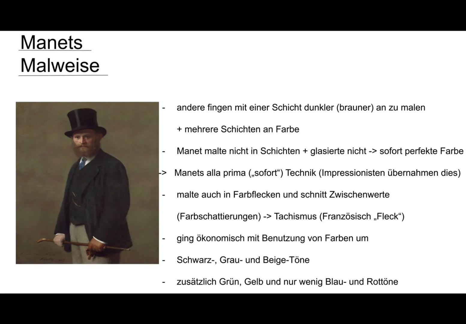 Édouard Manet
Impressionismus
Lilly Gerlach 24.01.2023 # Inhaltsverzeichnis
1. Allgemeine Informationen über
Edouard Manet
1. Lebenslauf