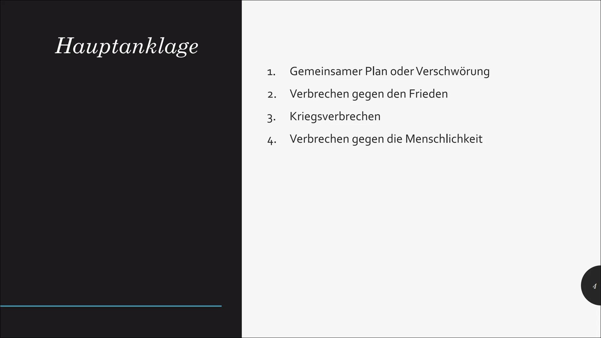# Nürnberger Prozess
EIN PROZESS GEGEN KRIEGSVERBRECHER
Die Nürnberger Prozesse waren eine Reihe von
Gerichtsverfahren, bei denen die NS-H