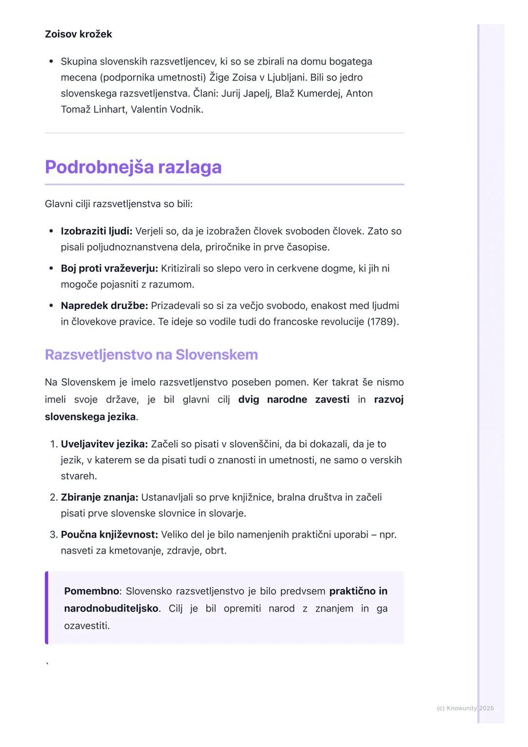 # Razsvetljenska književnost
Pregled in uvod v razsvetljenstvo
Razsvetljenstvo je bilo pomembno obdobje v 18. stoletju, znano tudi kot
"st