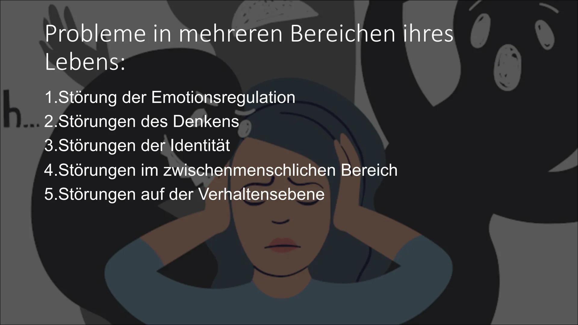 Borderline
(Emotional Instabile
Persönlichkeitsstörung) # Inhaltsverzeichnis
* Was ist eigentlich eine Persönlichkeitsstörung
* Symptom