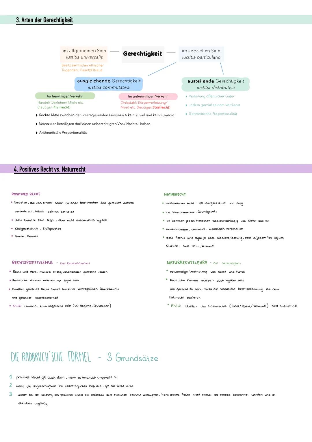 1. Gerechtigkeitsformeln
Genochtigkeit
Was ist Gerechtigkeit?
1. JEDEM DAS GLEICHE
Alle Menschen werden gleich behandelt. Auf irgendwelche U