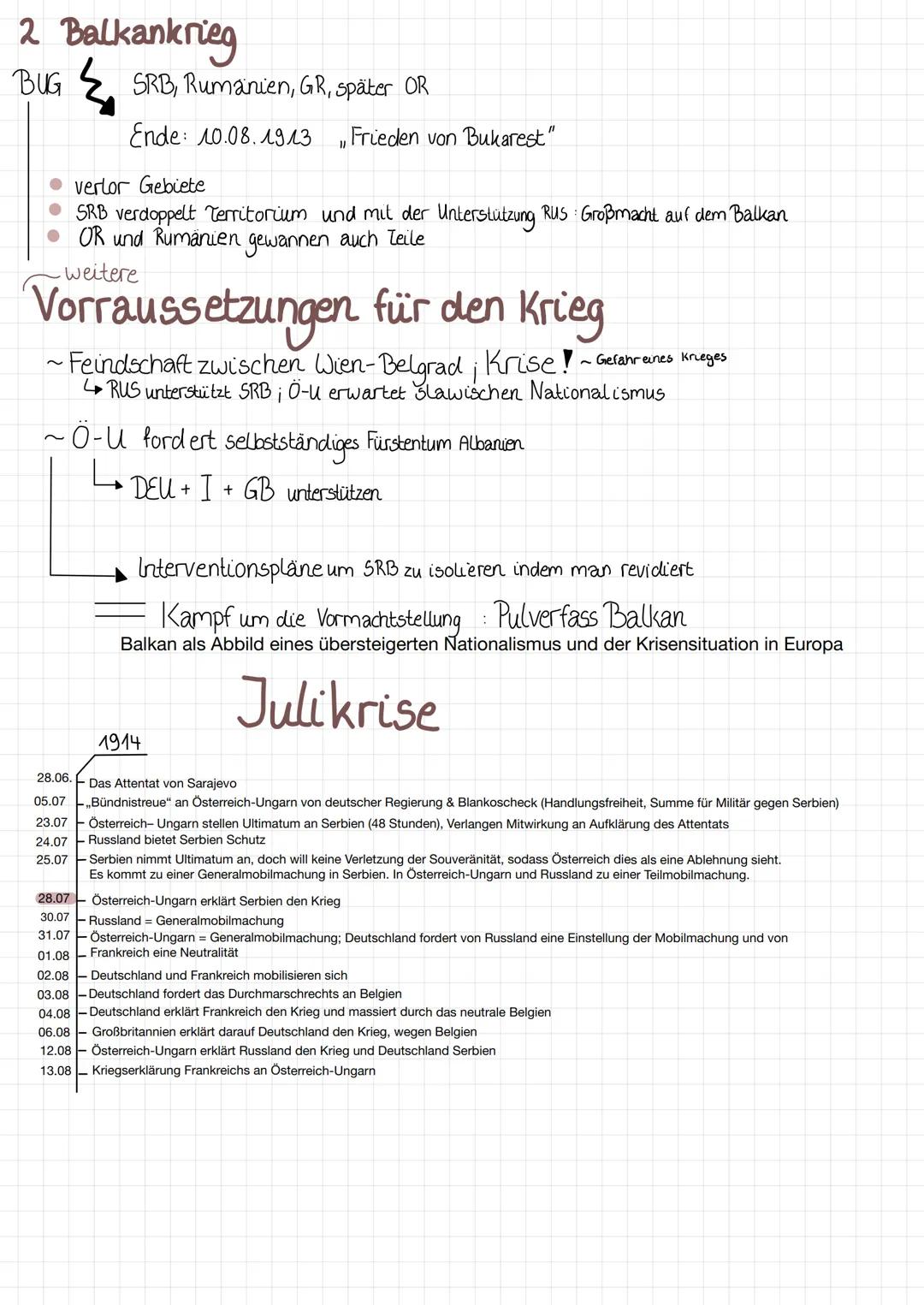 Der Weg dorthin
Bündnissystem unter Bismark (Reichskanzler) + Kaiser Wilhelm der I
✓ will
18.01.1871~ Reichsgründung, als außenpolitisches Z
