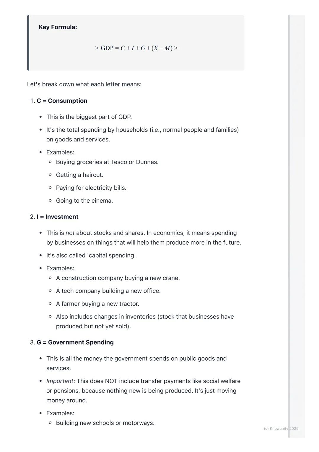 # Gross Domestic Product
(GDP)
Introduction to Gross Domestic Product (GDP)
GDP is one of the most important ways to measure how well a co