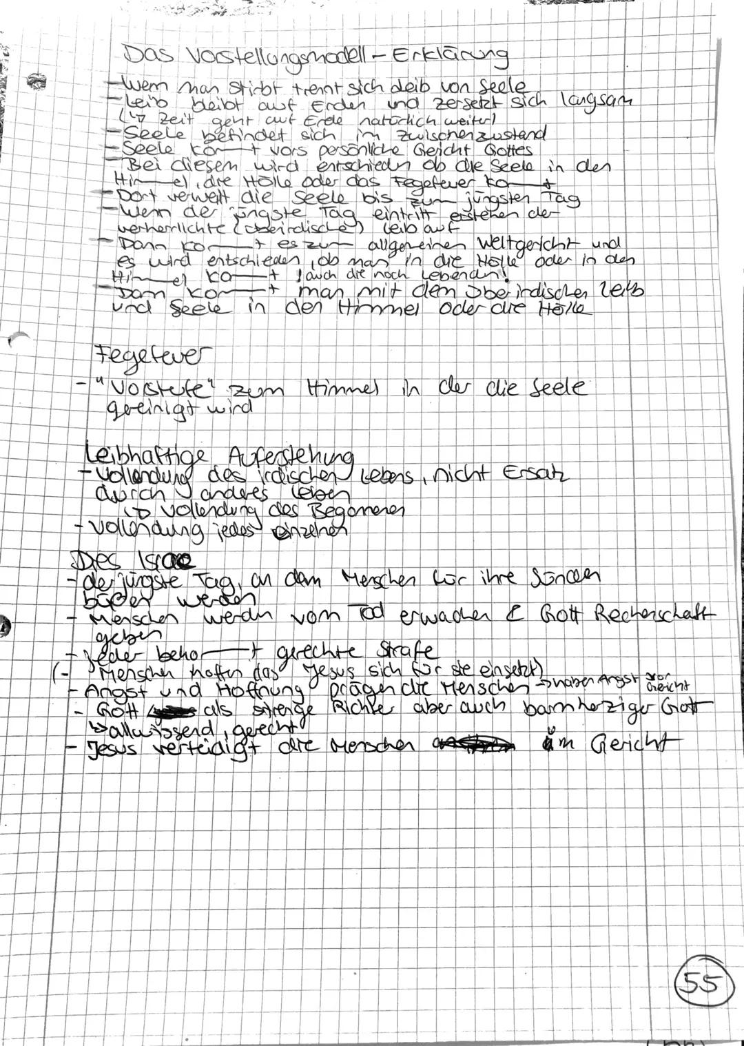 Eschatologie
was ist Eschatologie?
-De Begilft Eschatologie stammt aus dem griechischem
und bedeutet wortlich wörtlich. Lehre von den letzt