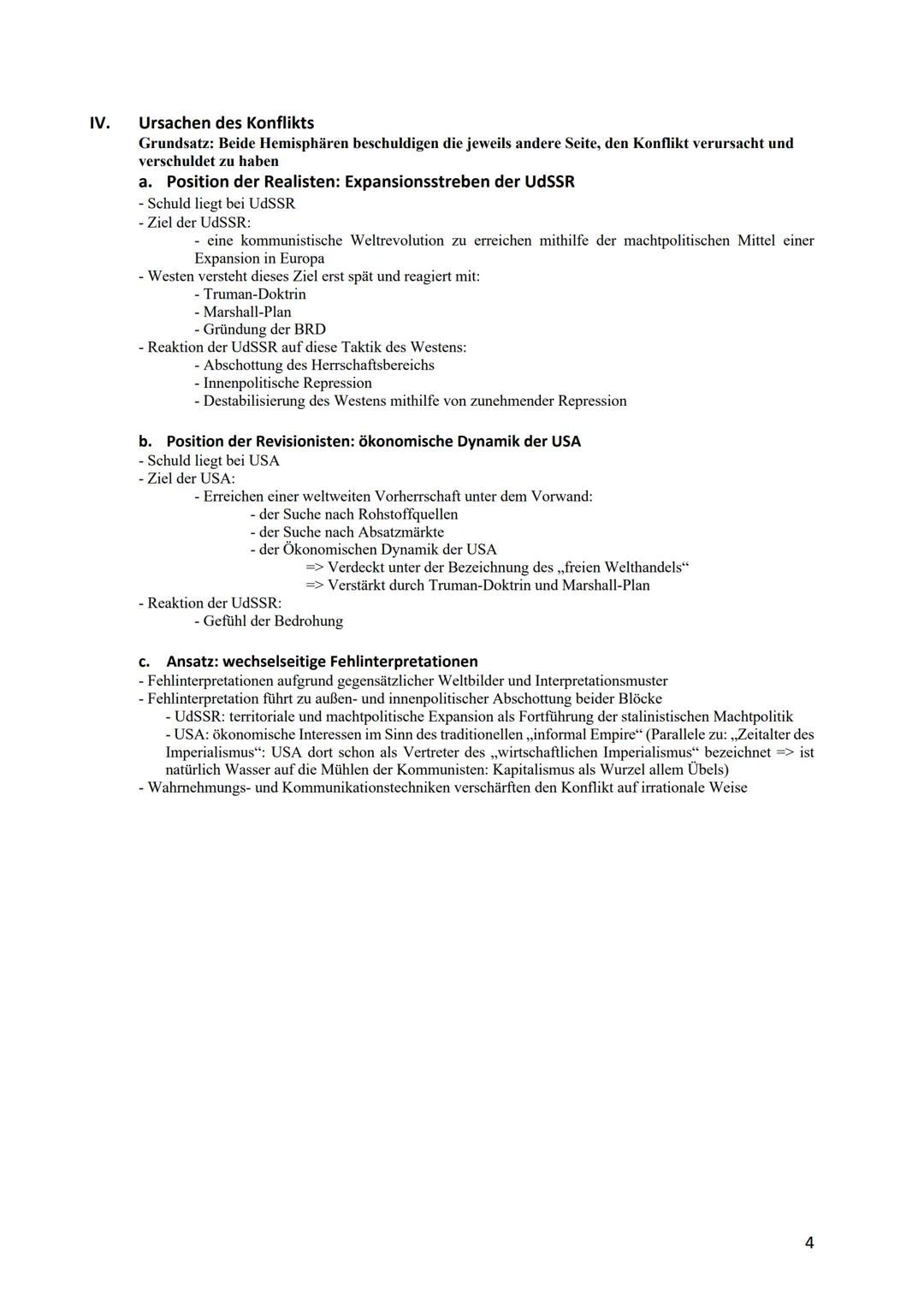 I.
Geschichte Kursarbeit Ost-West-Konflikt
12/2/1
Begriffe, Pakte und Politik:
Atomares Patt: Zustand zwischen USA und UdSSR, die sich milit