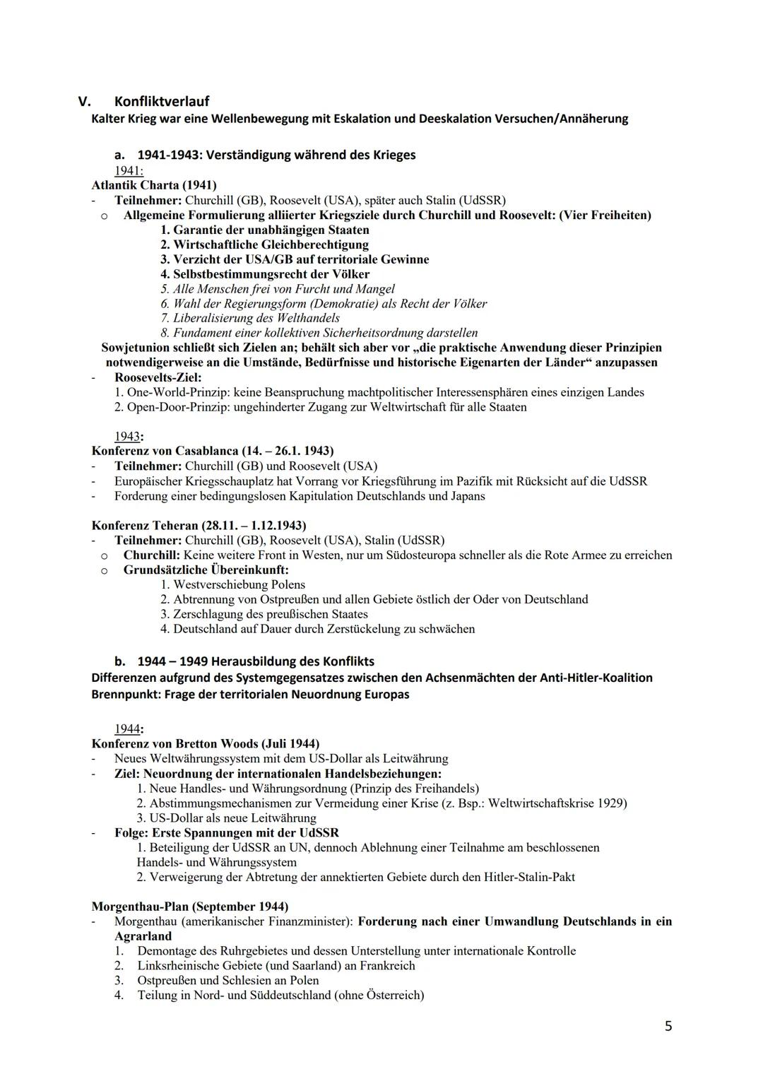I.
Geschichte Kursarbeit Ost-West-Konflikt
12/2/1
Begriffe, Pakte und Politik:
Atomares Patt: Zustand zwischen USA und UdSSR, die sich milit