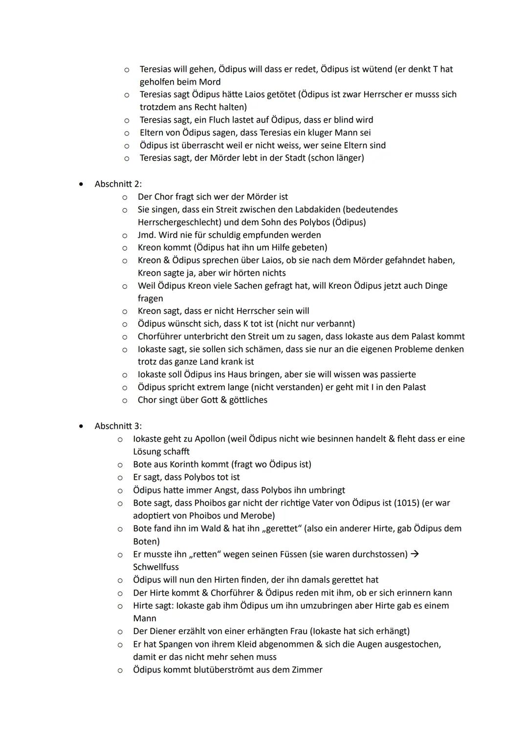 Deutsch: Drama und Ödipus
Begriffe
Begriff
Tragödie
Komödie
Regieanweisung
Figurenrede
Dialog
Monolog
Beiseitesprechen
Botenbericht
Mauersch