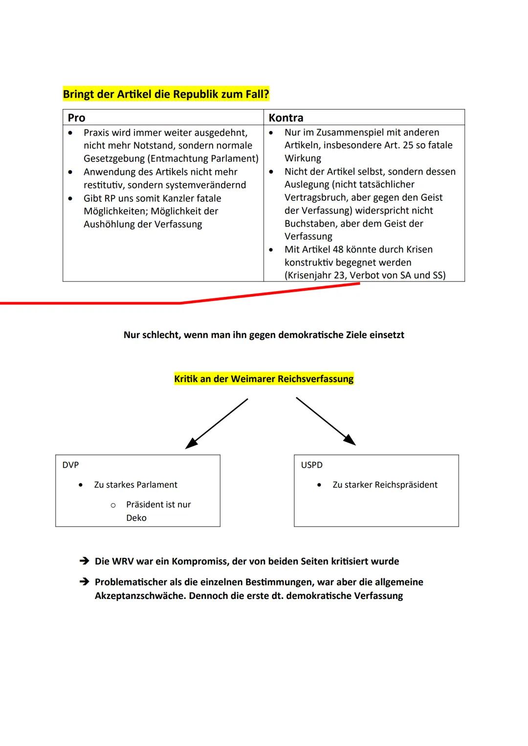 # Parteien de Weimarer Republik- staatsfreundlich oder staatsfeindlich?
| Partei | Staatsauffassung | Positionierung zur Weimarer Republik