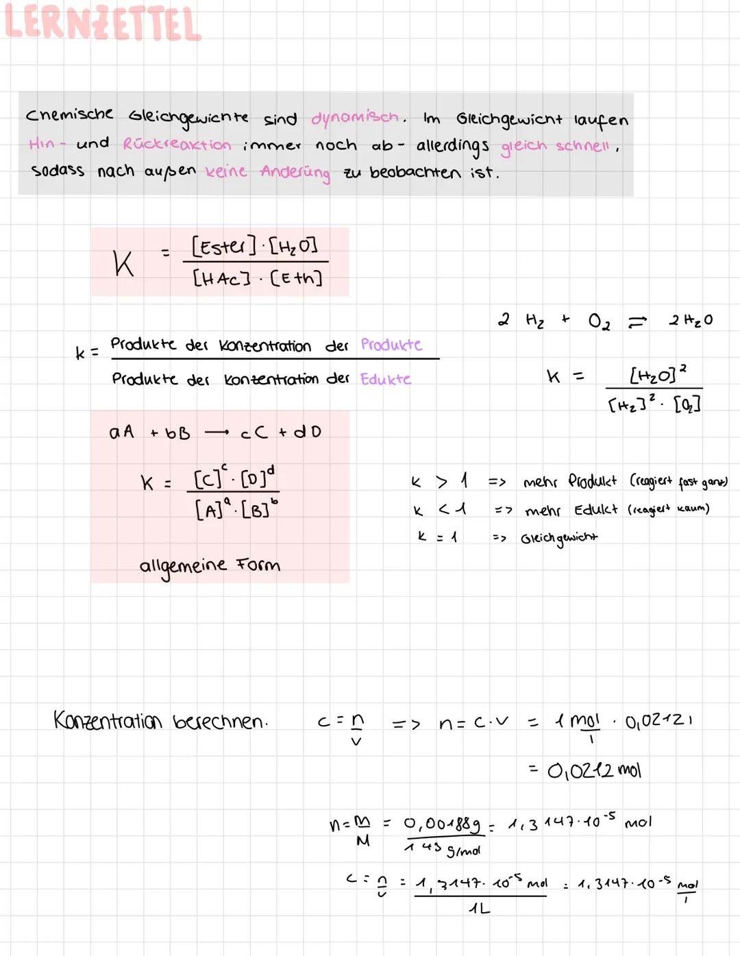 Chemie Abitur Lernzettel Leistungskurs Komplett