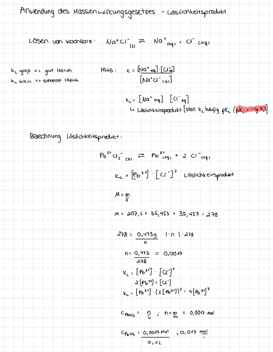LERNZETTEL
Chemische Gleichgewichte sind dynamisch. Im Gleichgewicht laufen
Hin- und Rückreaktion immer noch ab- allerdings gleich schnell,