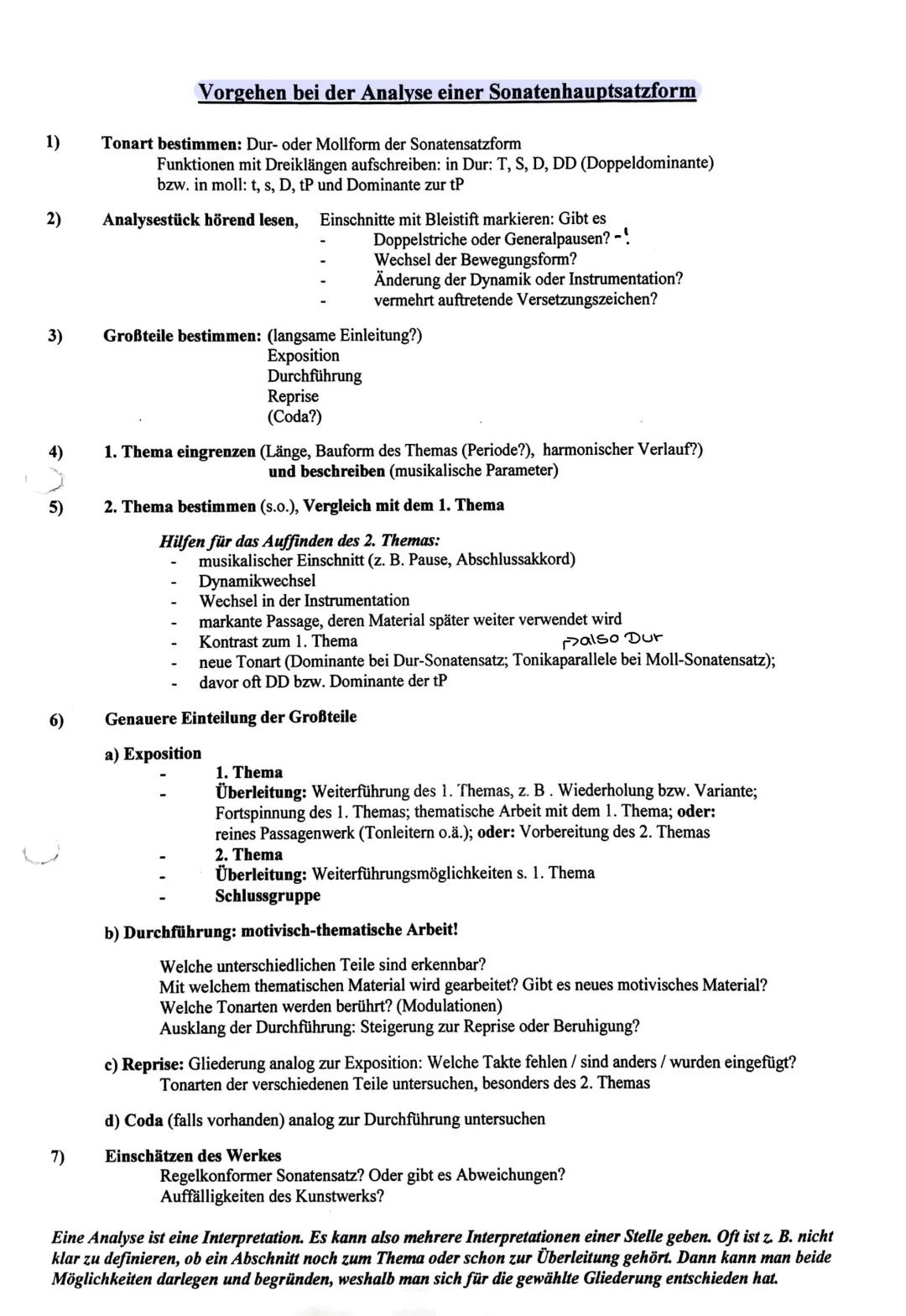 Sonatenhauptsatzform
Merkmale der Sonatenhauptsatzform:
Die Verwendung mehrerer Themen zielt auf Kontrast, Konfliktgestaltung und -lösung
Di