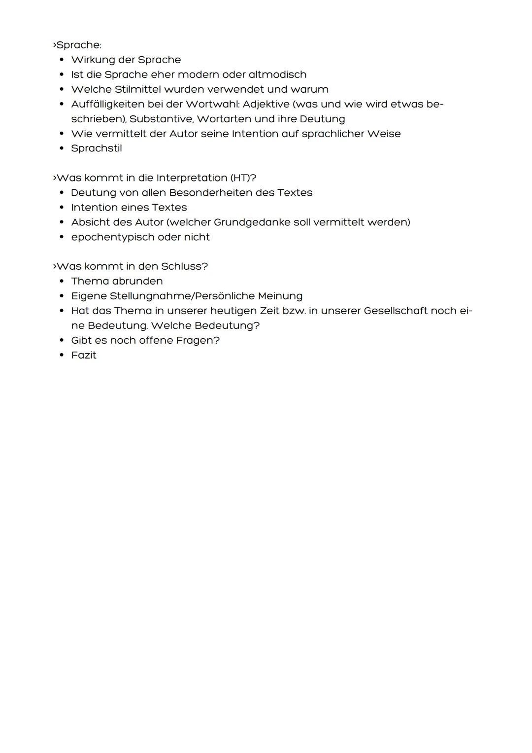 Vorabitur Deutsch 2022
1. Stilistische Mittel
2. Literaturepochen
3. Interpretation von:
a. Lyrik
b. Dramatik
c. Epik
Textgebundene Erörteru