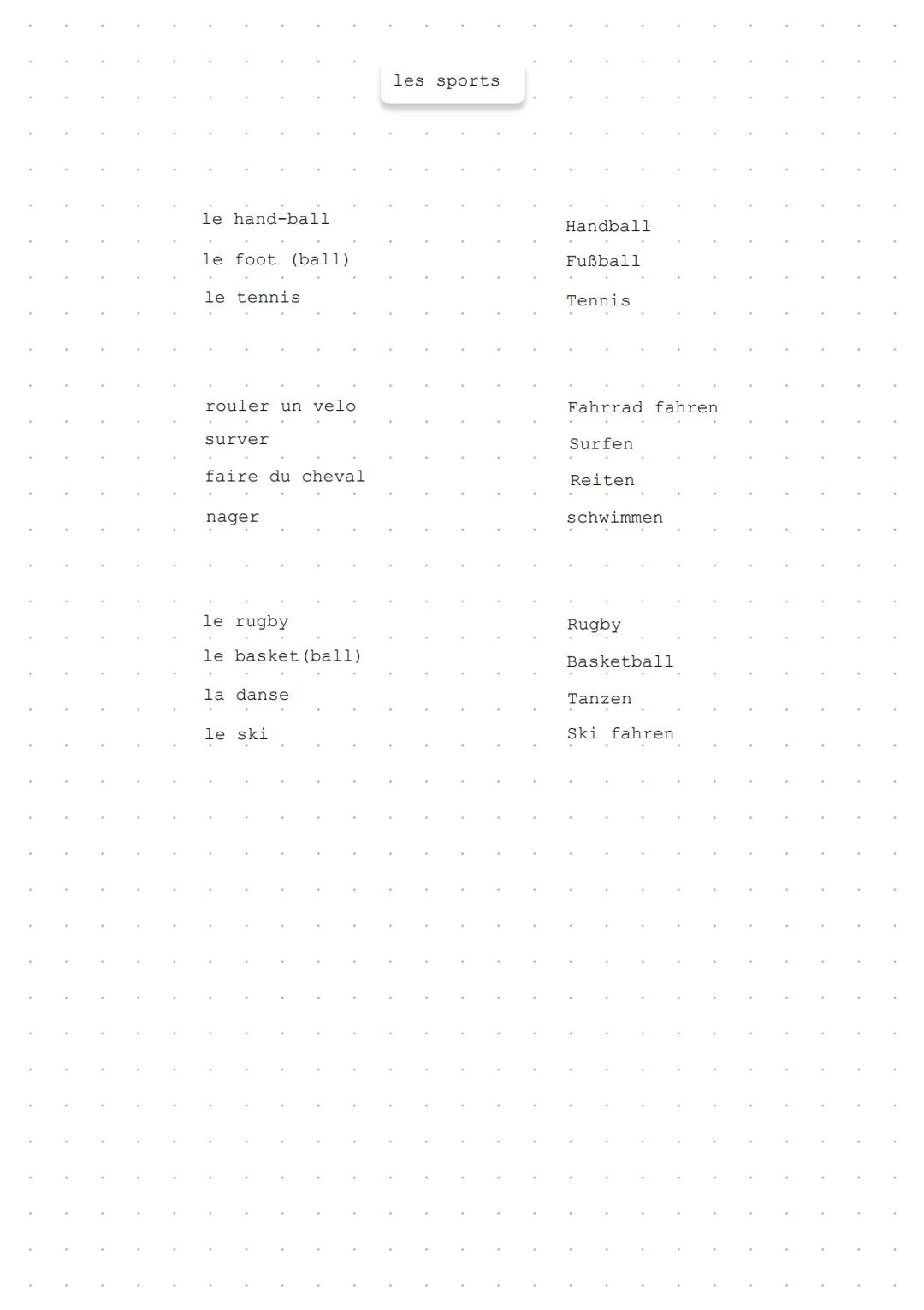 etre
je suis
tu est
il est
nous sommes
vous etes
ils sont
faire
je fais
tu fais
il fait
nous faisons
vous faites
ils font
Lire
je lis
tu lis