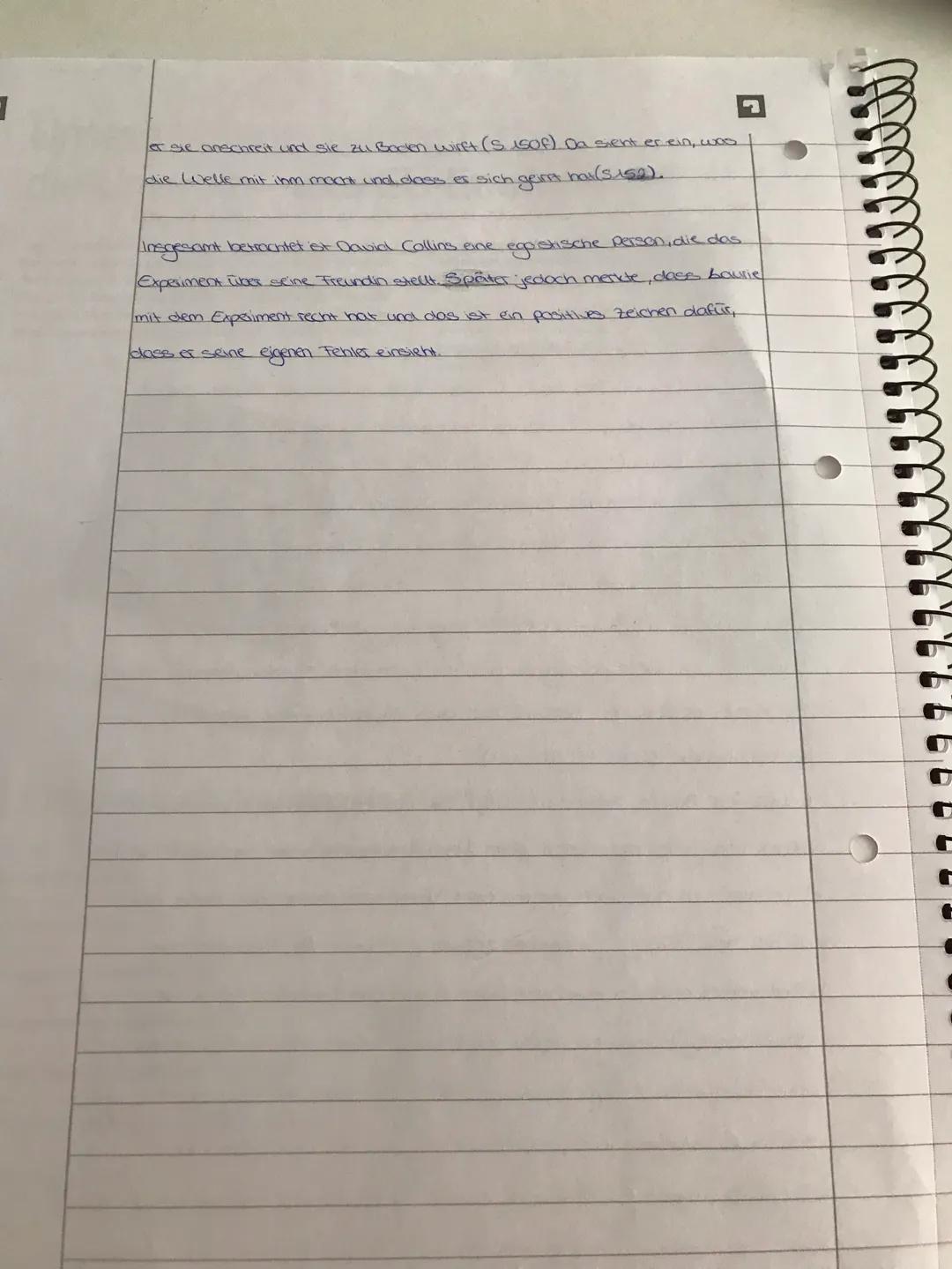 Charakterisierung David Collins