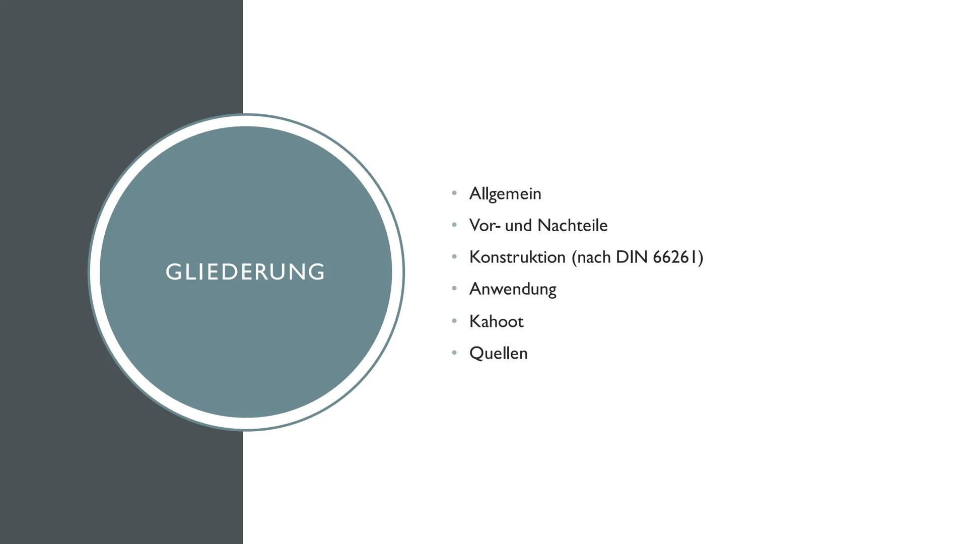 STRUKTOGRAMME
,,NASSI-SHNEIDERMANN-DIAGRAMM“
von Lisa-Marie Rachow
WV20-02 GLIEDERUNG
●
●
●
Allgemein
Vor- und Nachteile
Konstruktion (nach