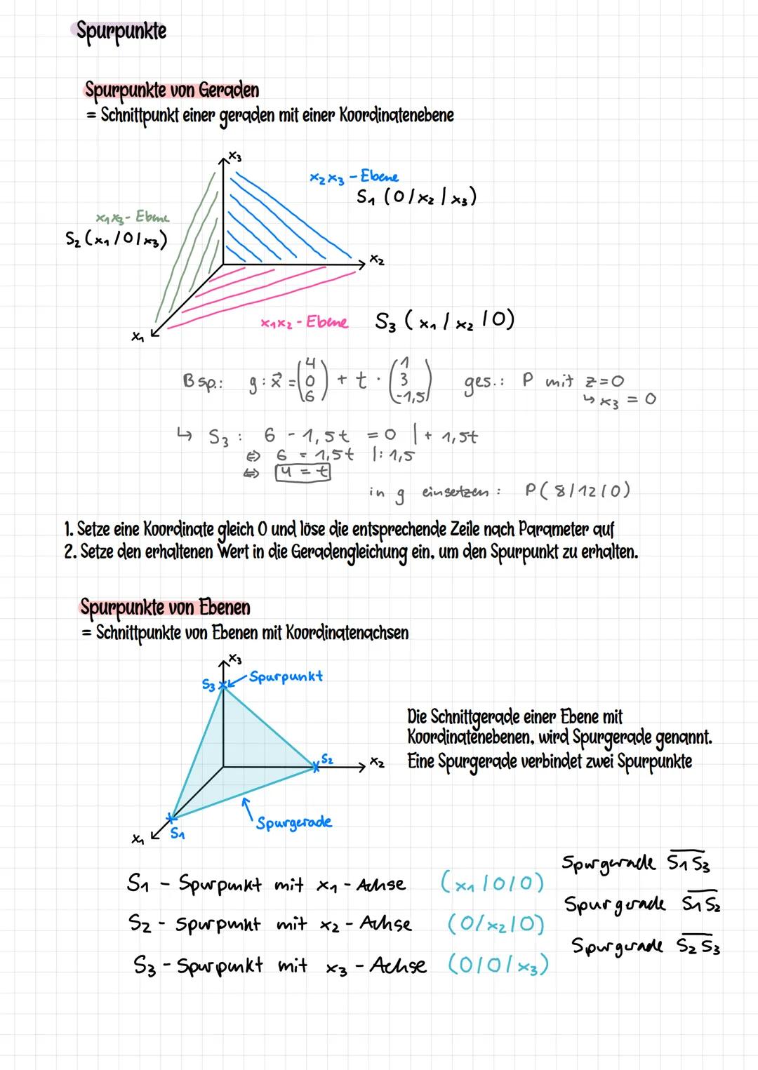 # Mathe Klausur
## Themen
- Lagebeziehungen von Geraden zueinander
- Winkel zwischen Vektoren - Skalarprodukt
- Gauß-Verfahren
- Ebenenglei