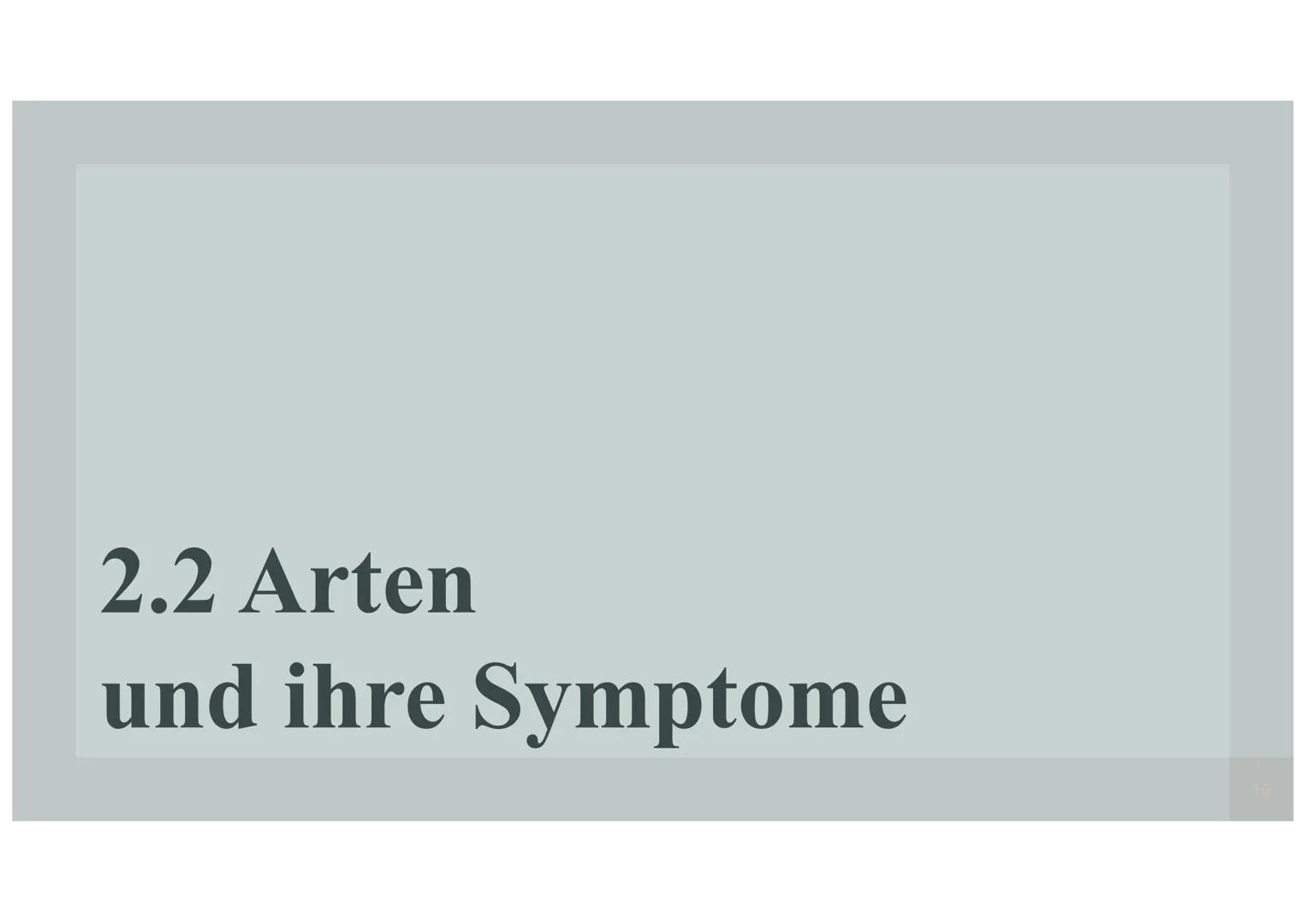 2. Angststörung ●
●
●
2.1 Was ist eine Angststörung?
übermäßige Angstreaktionen in Situationen, die für Gesunde keine Angst
hervorrufen
→ di