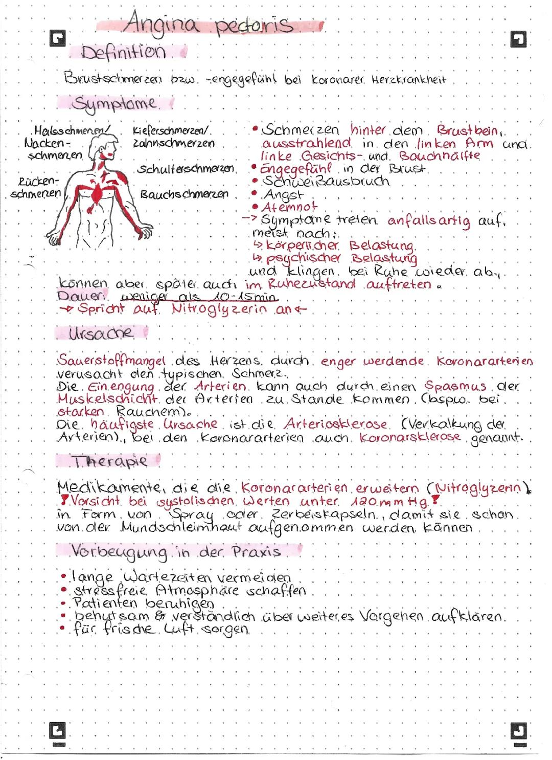 Angina pectoris