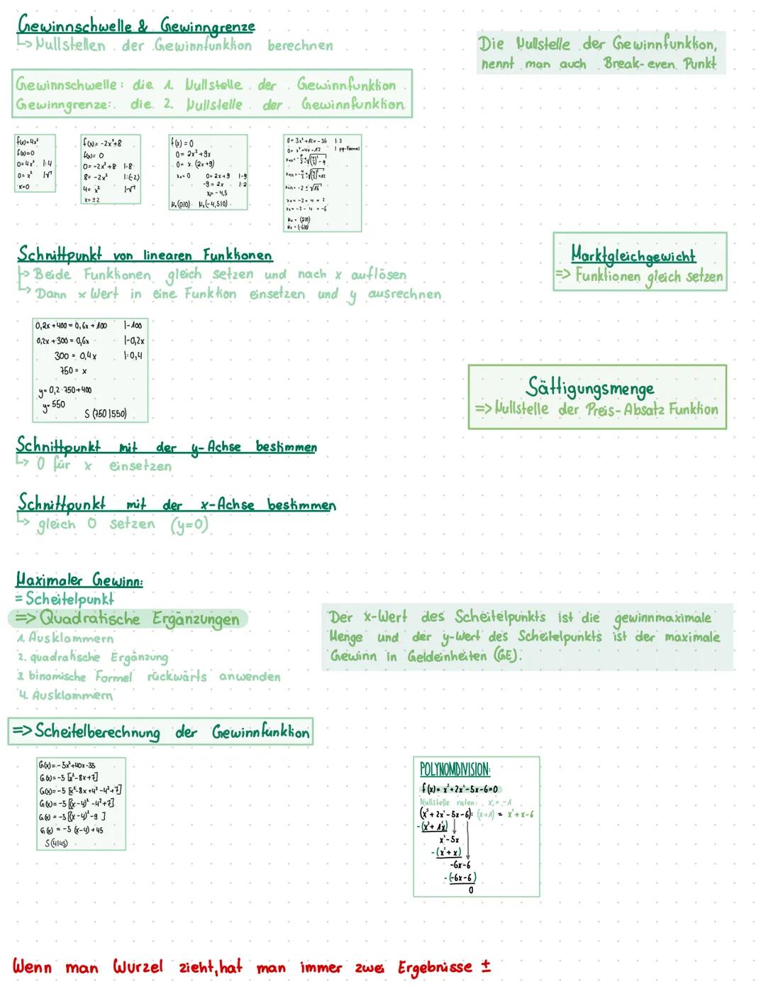 Hethe-Klausur
lineare Funktionen.
y = mx + b
Preis Absatz Funktion
y: auch f(x) genannt, aber gemeint ist der y-wert
X: x-Wert
m: die Steigu