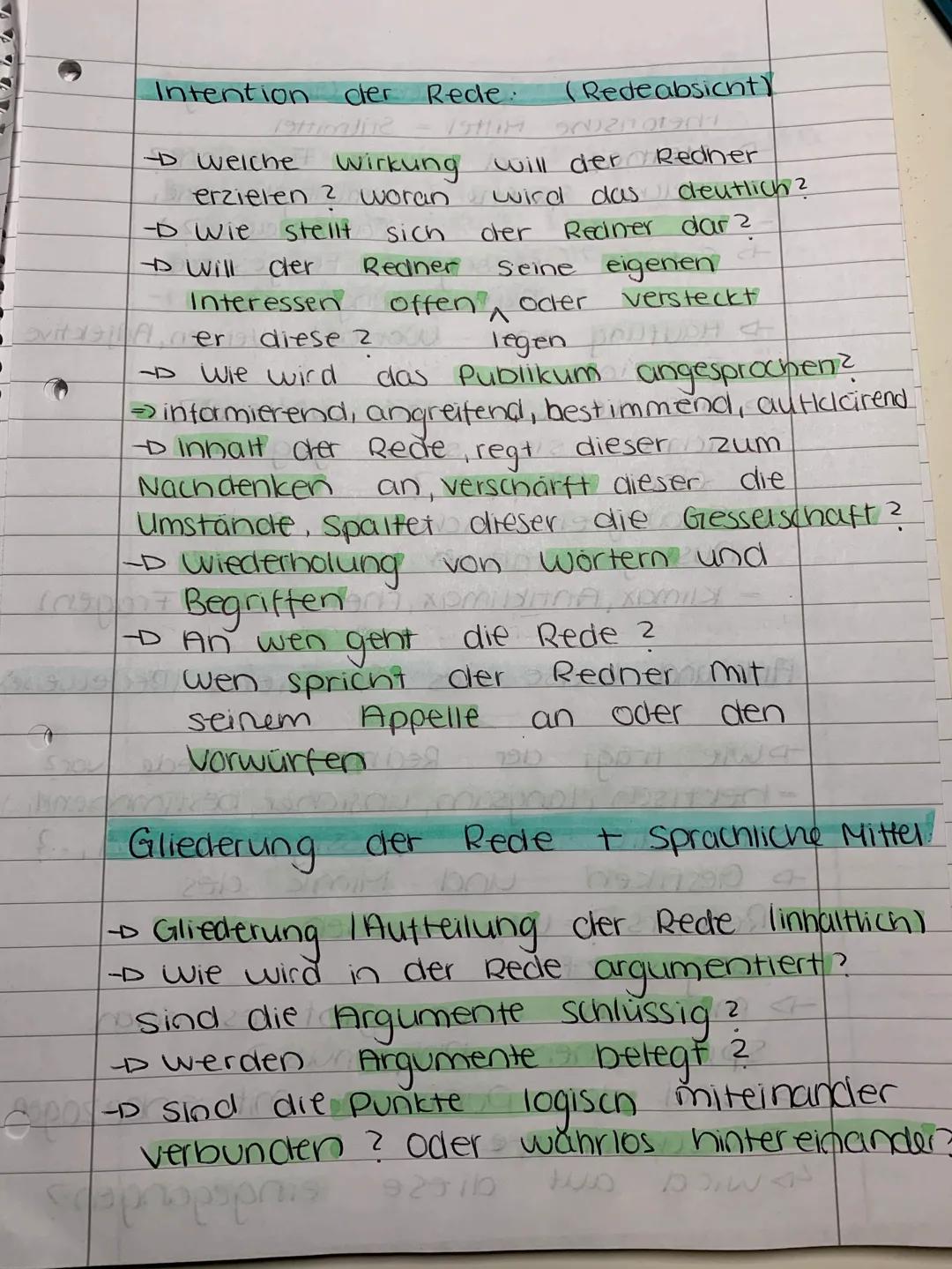 Redeanalyse ausführlich