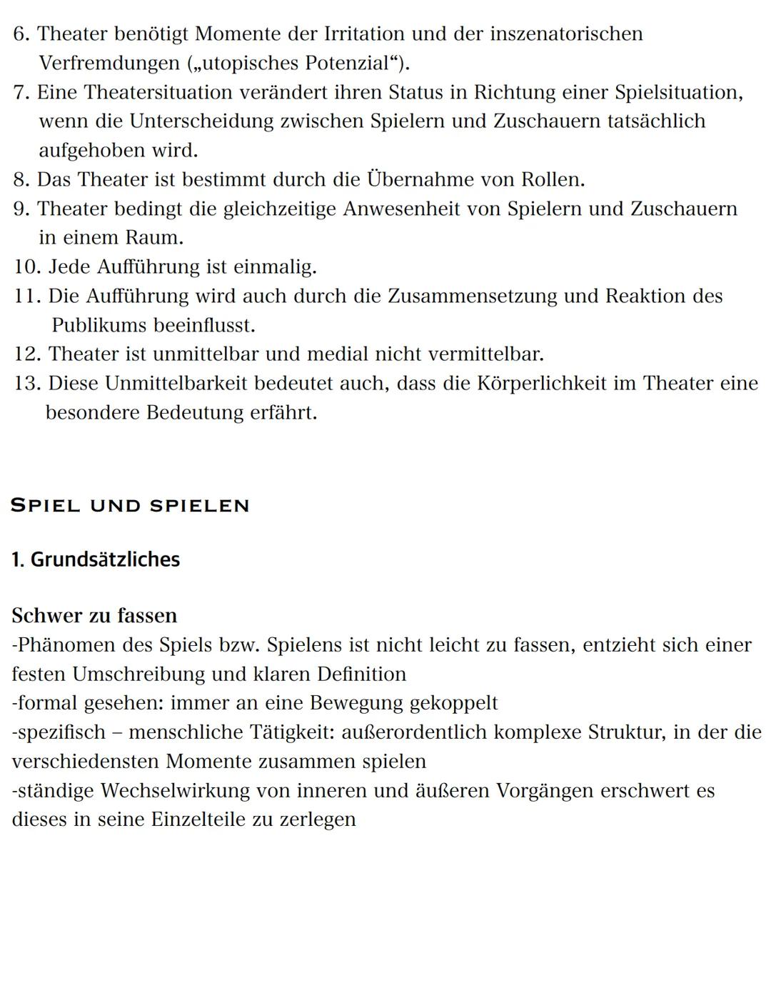 Darstellendes Spiel Lernzettel
Thema: Grundlegende Informationen
WAS IST DARSTELLENDES SPIEL?
-Schüler entwickeln sich durch versch. Übungsf