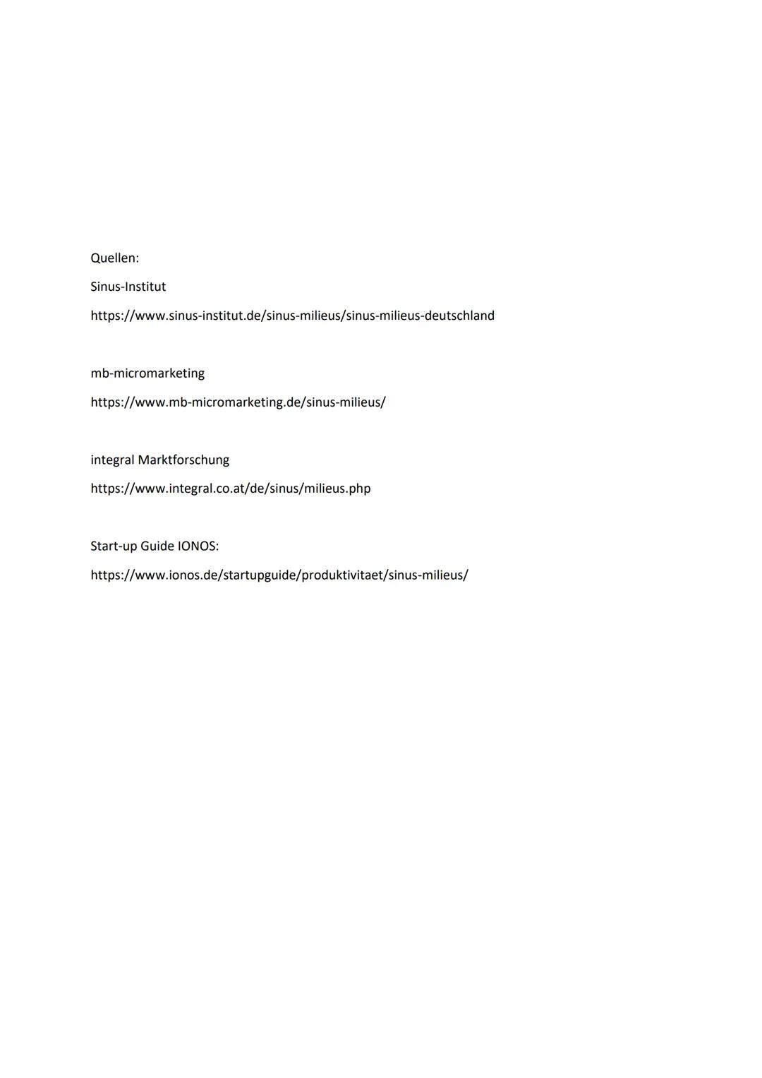 Das deutsche Markt- und Sozialforschungsinstitut Sinus hat bereits in den 1980er-Jahren das Modell
der Sinus-Milieus entwickelt. Bei den Mil