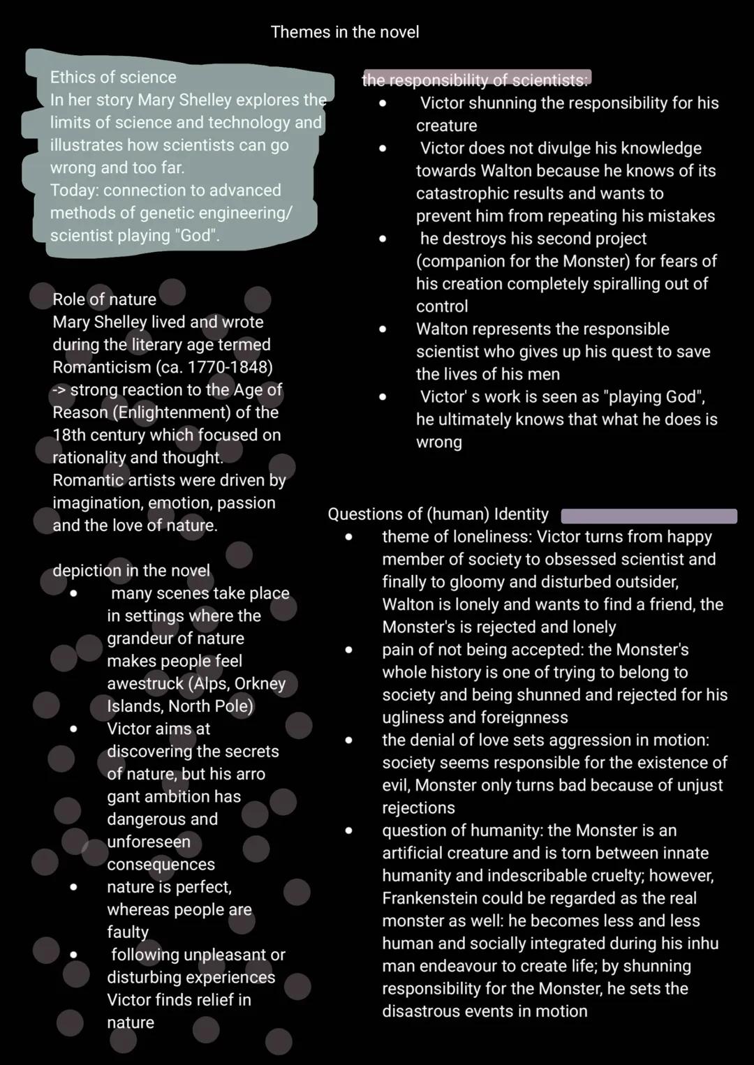 # Frankenstein
General facts about the novel:
* author: Mary Wollstonecraft Shelley
(1797-1851)
* year of publication: 1818 (first