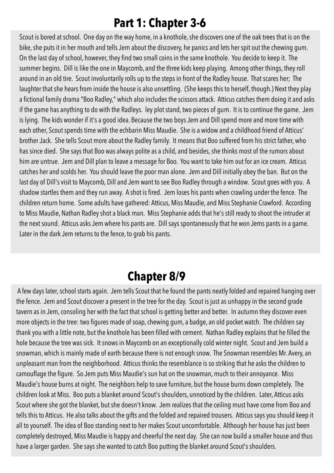 # To Kill A
Mockingbird
Winner of the
PULITZER PRIZE
HARPER LEE 31.08.2020
H. Lee, To kill a Mockingbird
- Scout 's school experiences