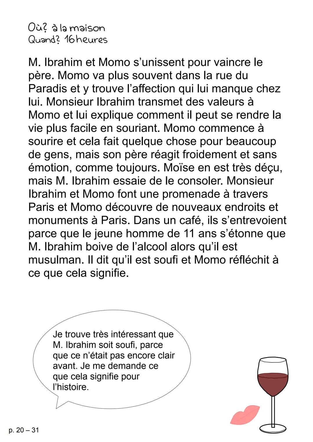 LIVRE DE LECTURE
Monsieur Ibrahim et les fleurs du Coran
Éric-Emmanuel Schmitt LA CONSTELLATION DES PERSONNES
M.Ibrahim
+
invention.
idéal
+