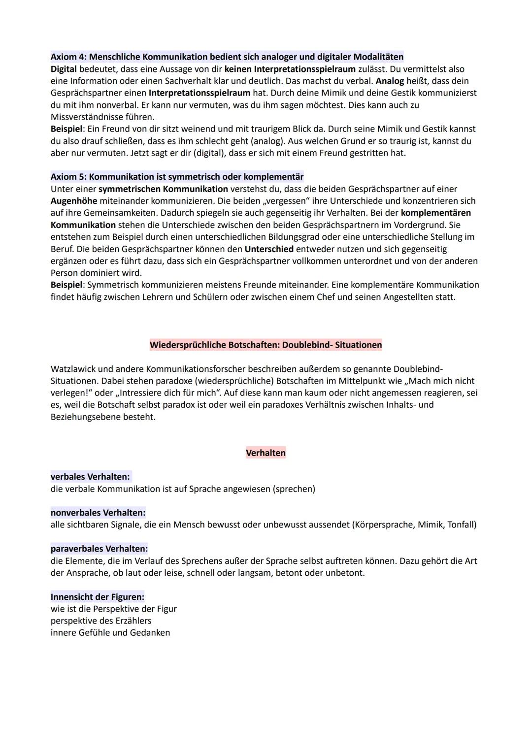 # Deutsch Lernzettel
Kurzgeschichten zur Kommunikation
1. Analysiere die Kurzgeschichte
- Inhaltsangabe
- Situation, Anlass und Gegenstand