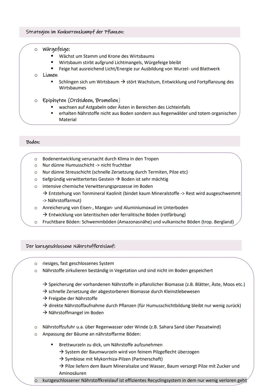 # Das Ökosystem der inneren Tropen
Allgemeines:
* auf beiden Seiten des Äquators (10° nördlicher und südlicher Breite)
* Große Regenwa