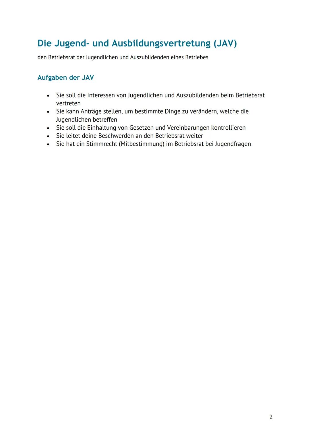 Mitbestimmung im Betrieb
Alica Zimmermann
Was macht der Betriebsrat?
●
Der Betriebsrat
Eine von der Belegschaft (den Angestellten) gewählte