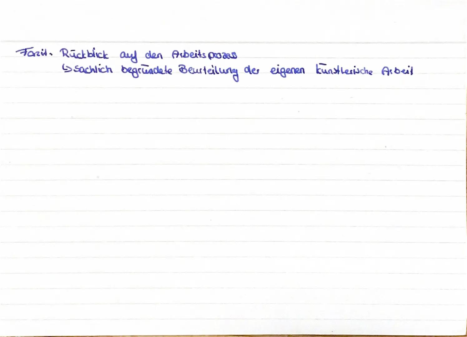 Aufgabe mit praktischem Schwerpunkt und schriftlichern Anteil
Wichtig hierbei...
ist die Darstellung vielfältiger Skizzen, die nicht zu groß