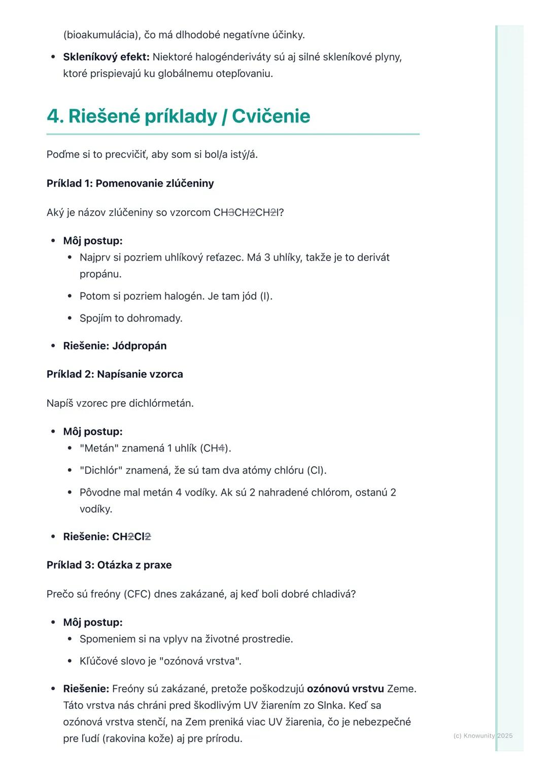 # Halogénderiváty
## 1. Prehľad / Úvod
Takže, dnes sa pozrieme na halogénderiváty. Sú to organické zlúčeniny, čo
znamená, že obsahujú uhlí