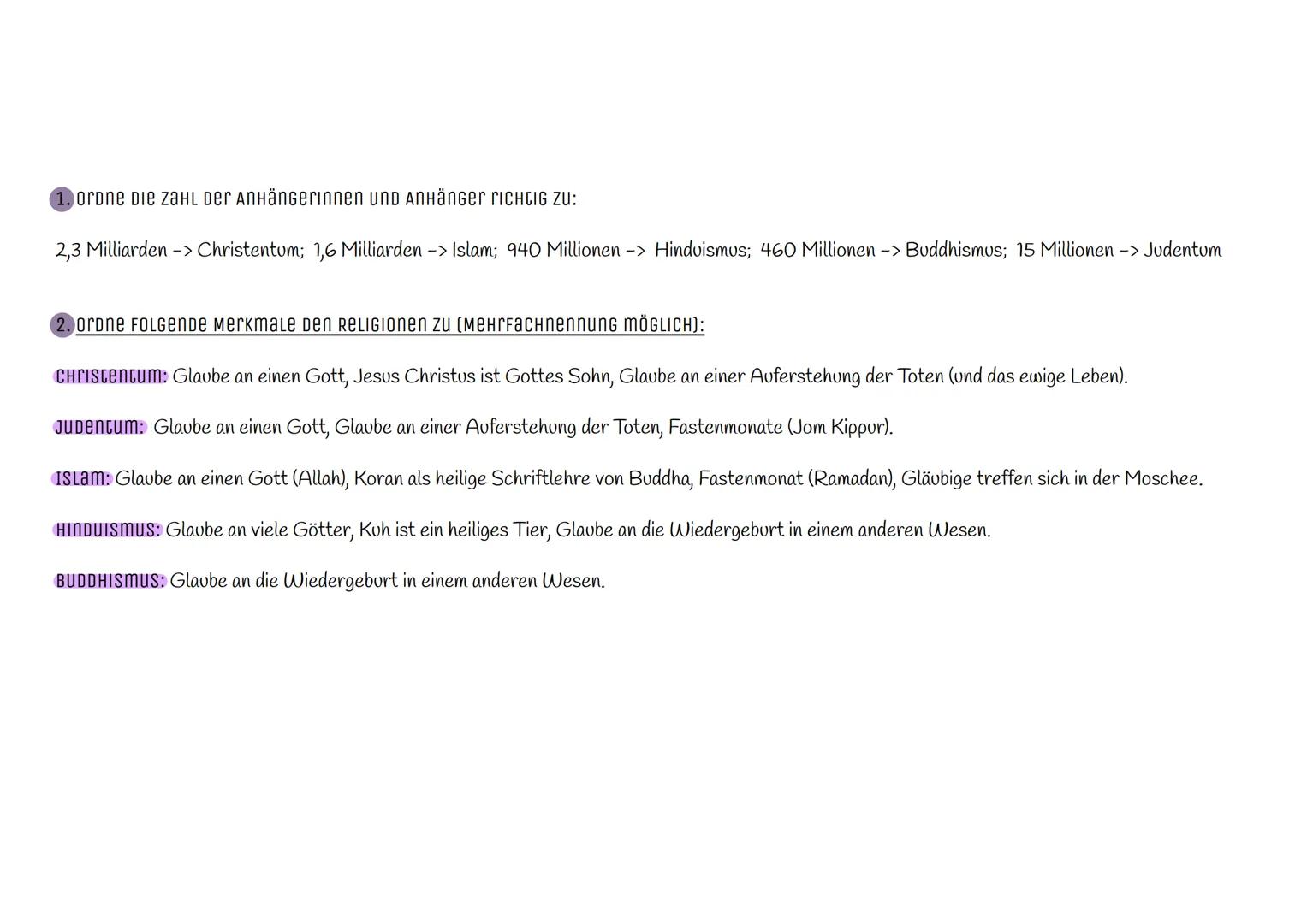 • Die fünf Wettreligionen
CHTISCentum: Das Christentum ist die größte der fünf Weltreligionen: Über zwei Milliarden Christen gibt es auf der