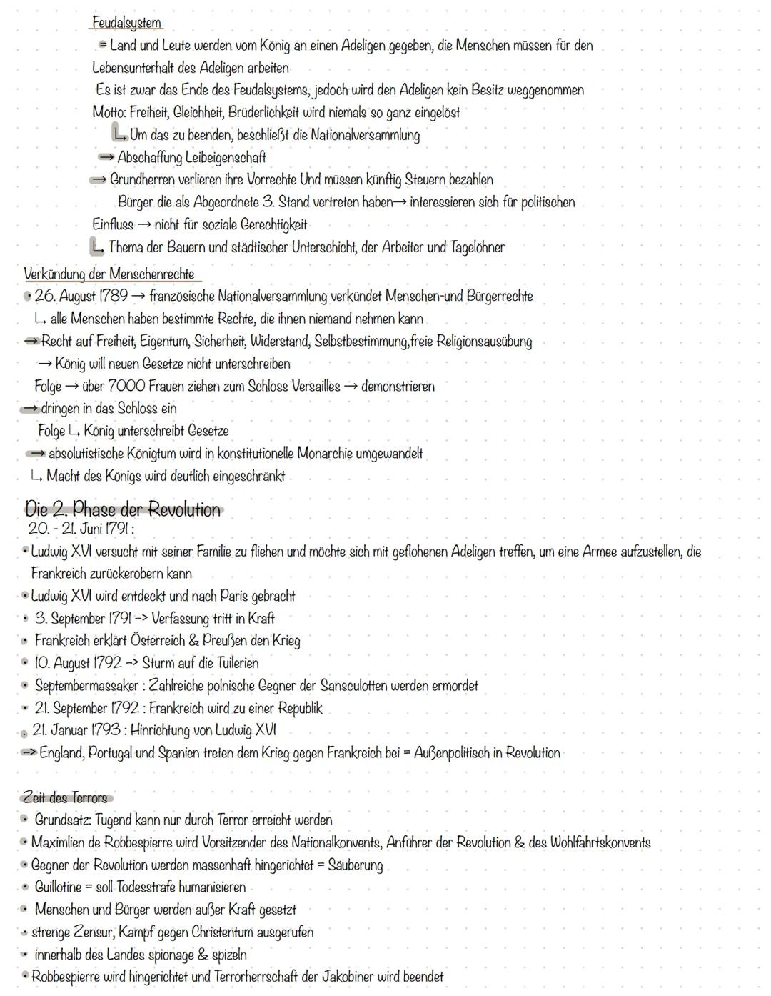 # Die Französische Revolution
Ursachen der Französischen Revolution
1789-1799
Krise des Ancien Regime
* Finanzkrise (enorme
Staats