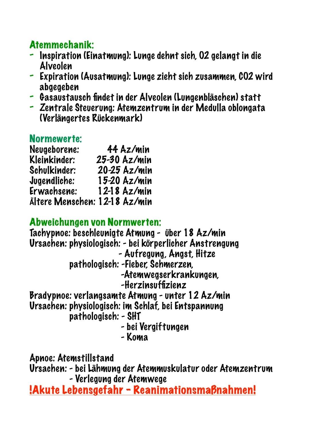 # Lernzettel Vitalzeichen
Definition:
- Messgrößen wichtiger Körperfunktionen, die den allgemeinen
Gesundheitszustand Wiederspiegeln
Wann