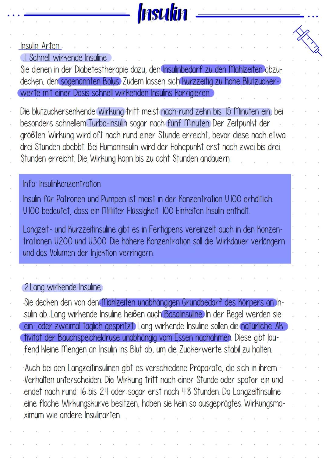 Insulin Insulin
So wirkt Insulin im Körper
Der Dünndarm spaltet Kohlenhydrate aus der Nahrung unter anderem in
Traubenzucker auf. Diese Zuck