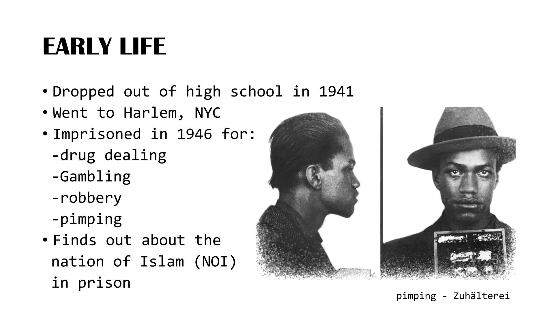 "I have a
dream..."
-Martin Luther King
"No."
-Rosa Parks when she was
asked to give her bus
seat to a white person MALCOLM X
A RADICAL ACT