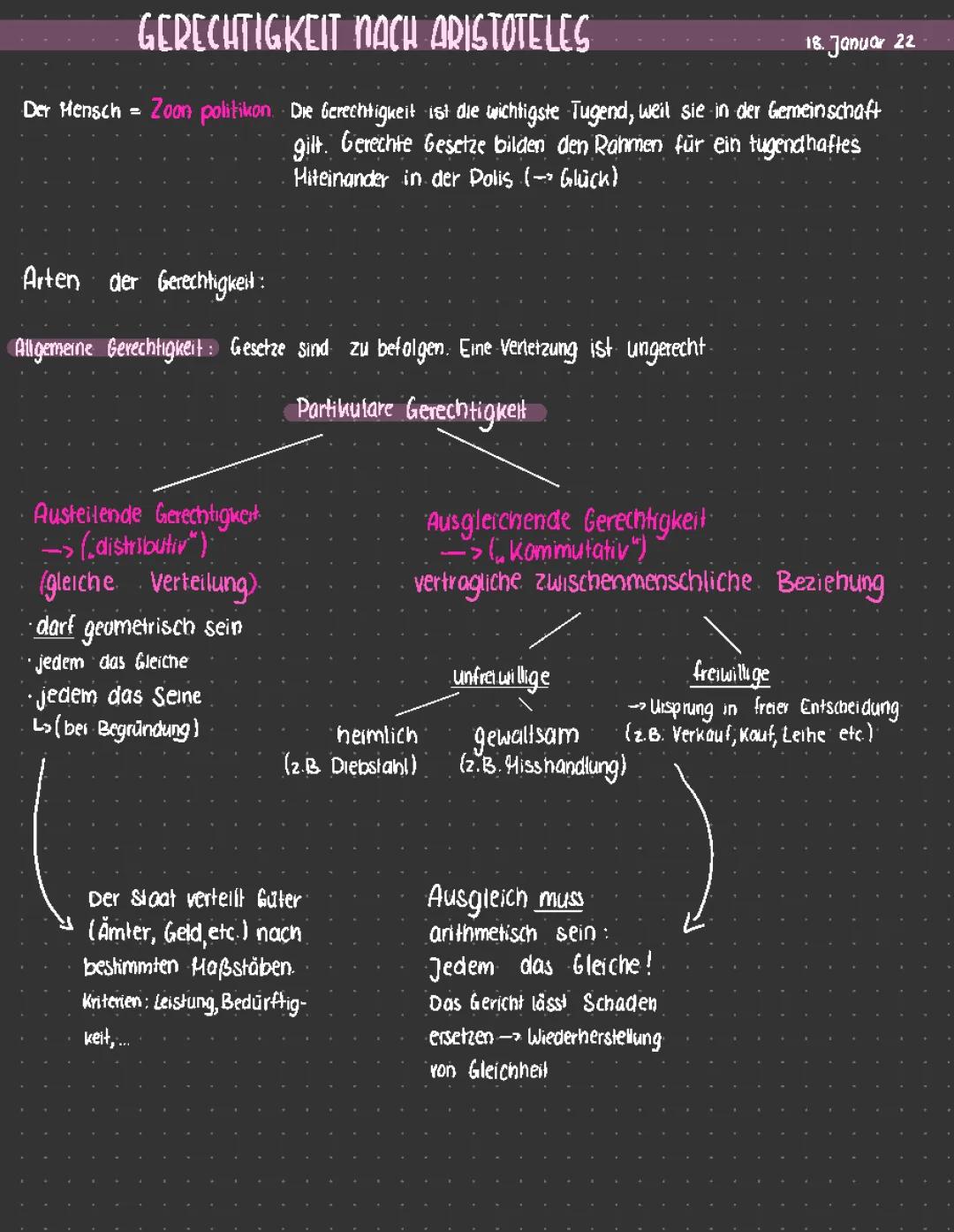 Aristoteles - Gerechtigkeit