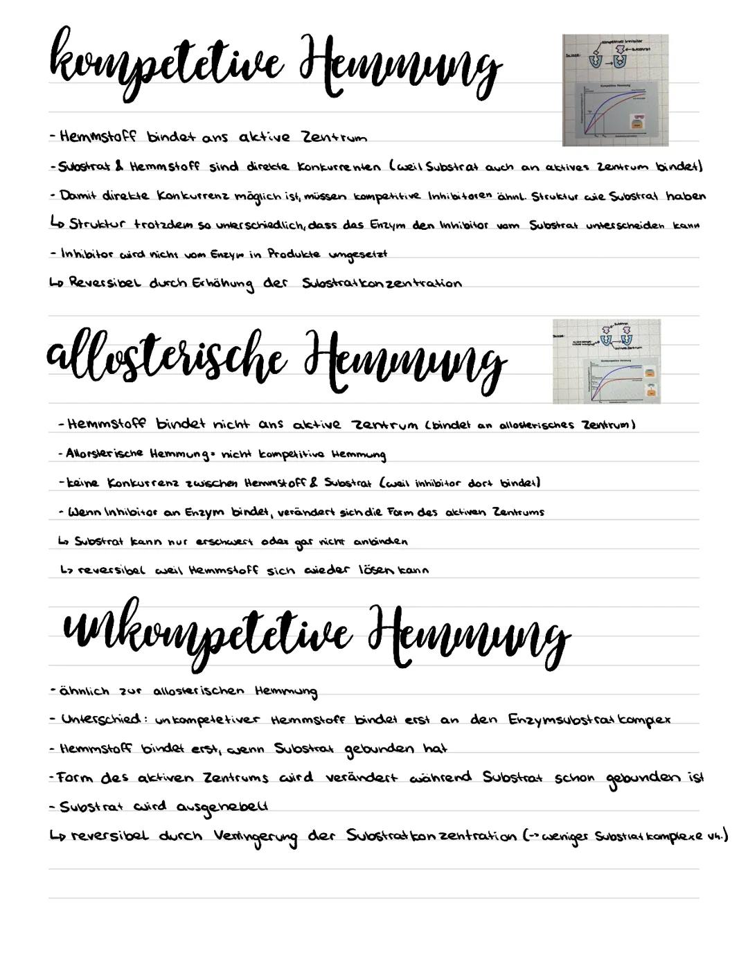 Enzyme
L> Enzyme sind biologische katalysatoren, welche Stoffwechse(reaktionen in Gang
setzen & Stevern, ohne dabei selbst verändert zu werd