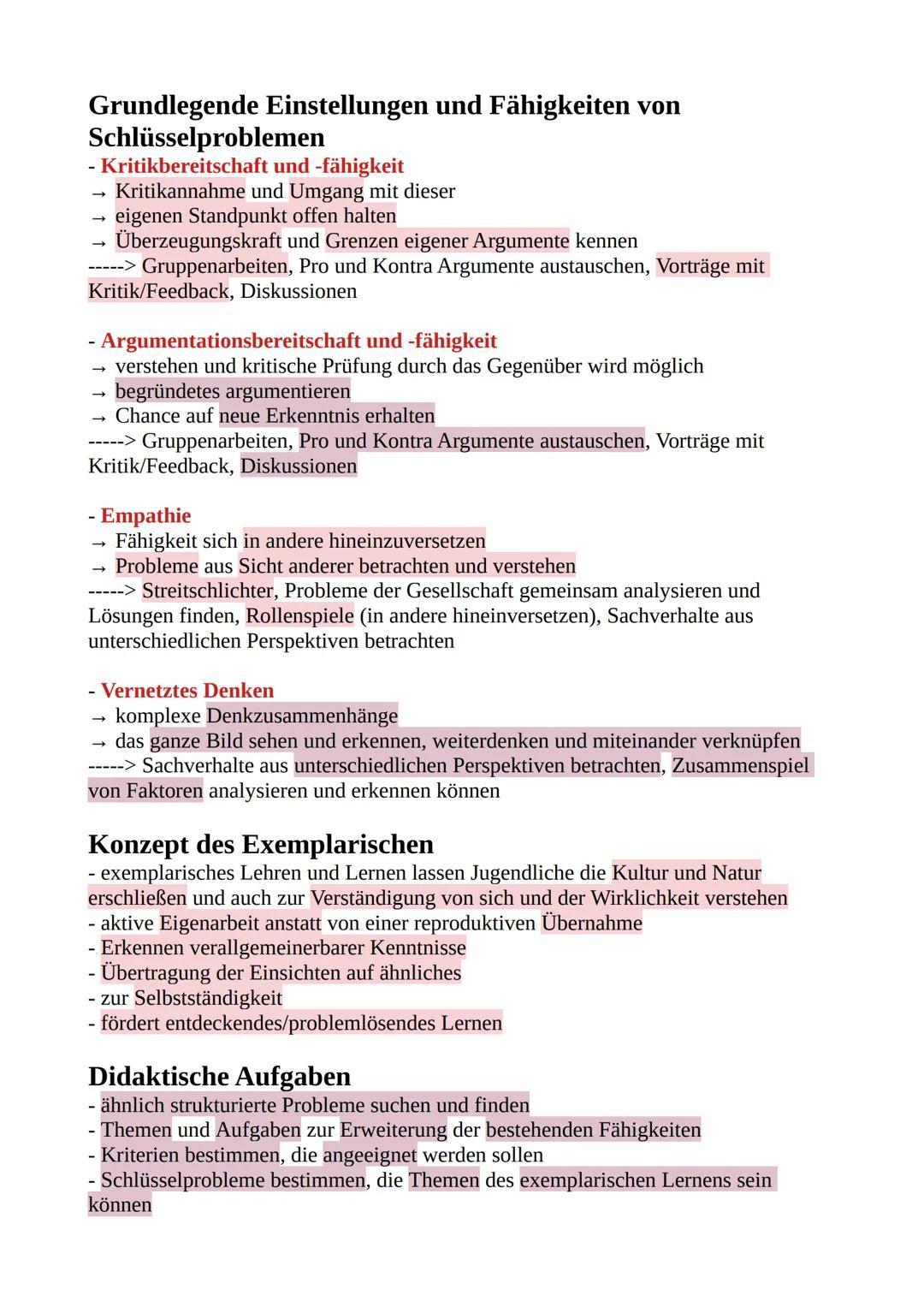 # Bildungstheoretische Didaktik
Wolfgang Klafki
- Bildungskonzept der kategorialen Bildung wurde zur kritisch-konstruktiven
Bildungstheorie