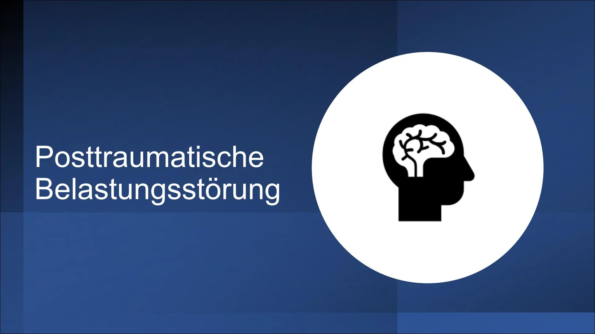 # Posttraumatische
# Belastungsstörung Inhaltsverzeichnis
■ Definition
■ Symptome
■ Verlauf
■ Neurologischer Ablauf
■ Störungsbild
A3S