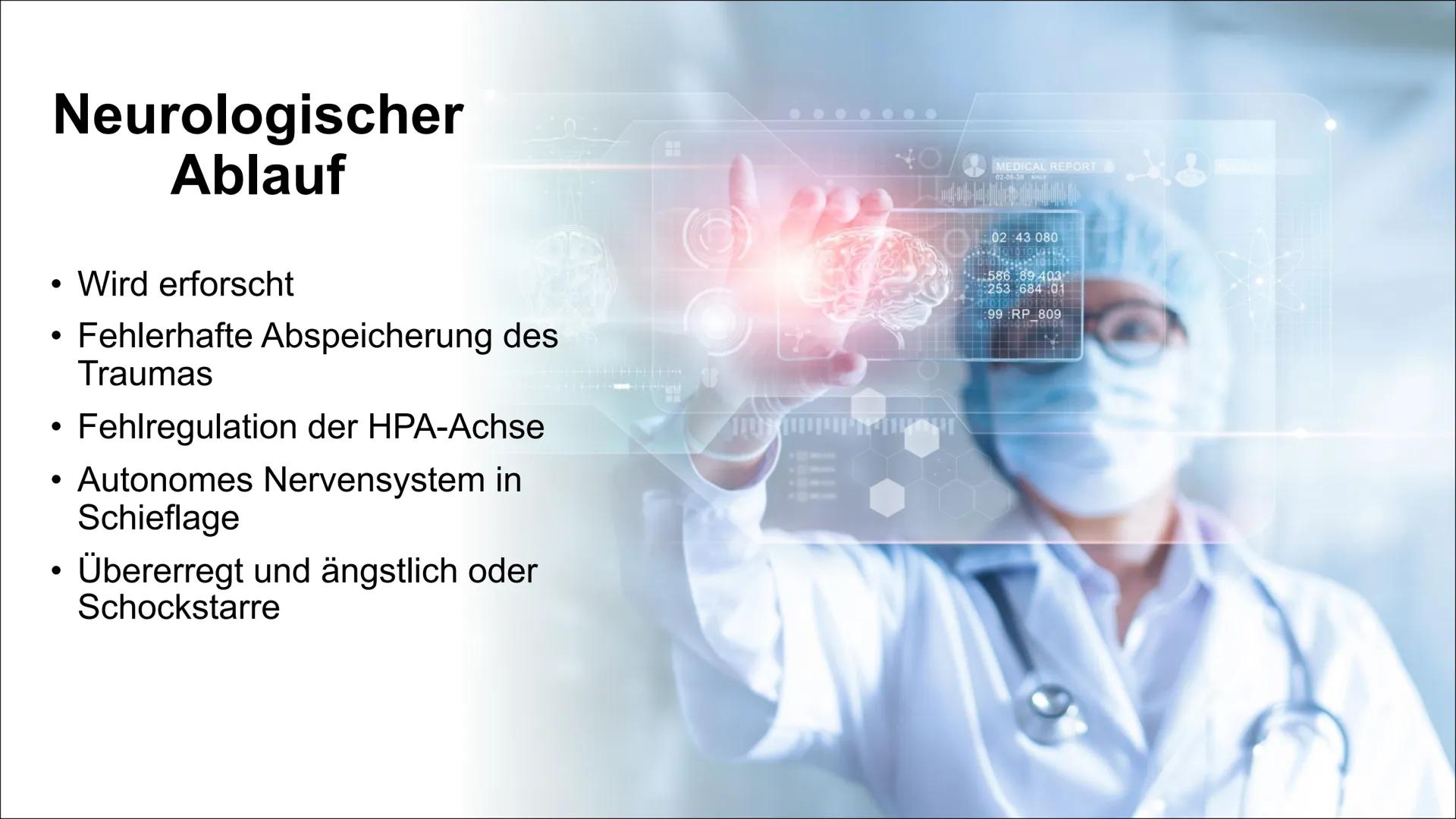 # Posttraumatische
# Belastungsstörung Inhaltsverzeichnis
■ Definition
■ Symptome
■ Verlauf
■ Neurologischer Ablauf
■ Störungsbild
A3S