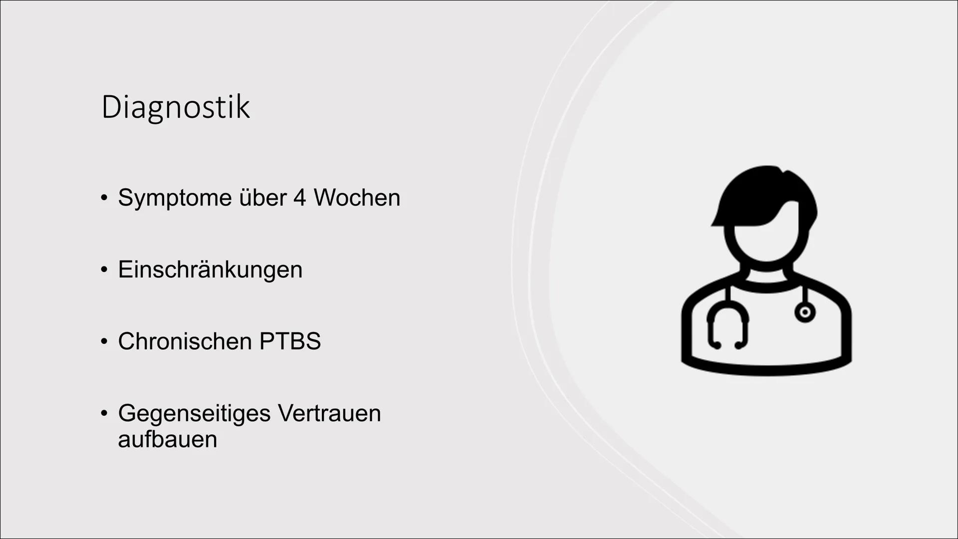 # Posttraumatische
# Belastungsstörung Inhaltsverzeichnis
■ Definition
■ Symptome
■ Verlauf
■ Neurologischer Ablauf
■ Störungsbild
A3S