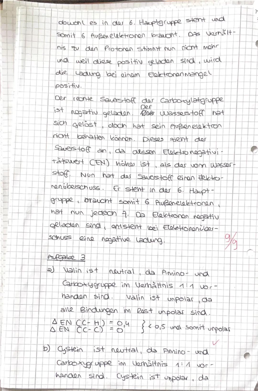 Chemie
Name: Emma
TEST
20/26P 15p
Aufgabe 1)
Zeichne eine beliebige Aminosäure als Strukturformel mit Rest und benenne alle
sichtbaren funkt