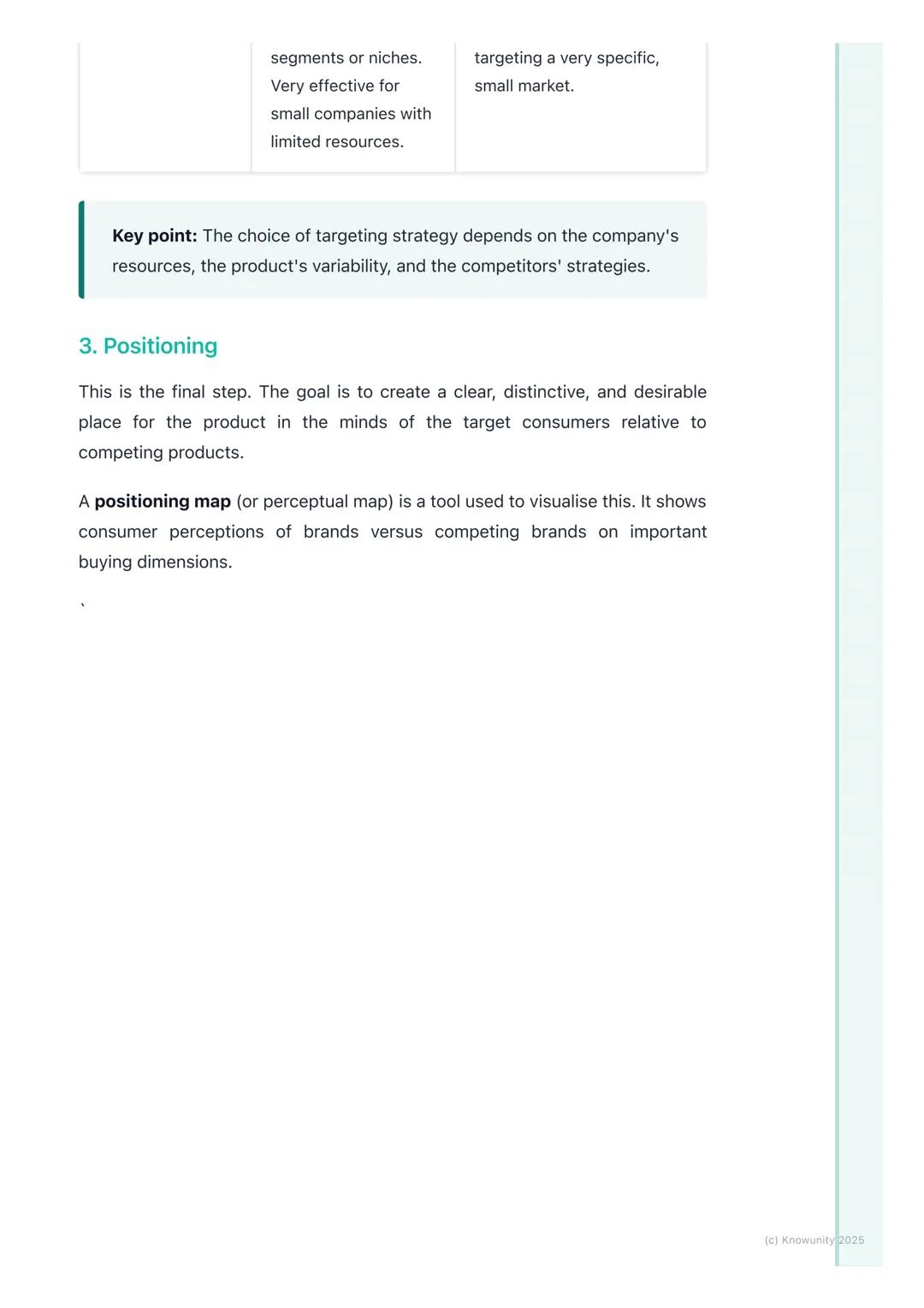# Market Segmentation,
Targeting, and Positioning
An introduction to STP
The STP model is a core concept in marketing. It's a process that
