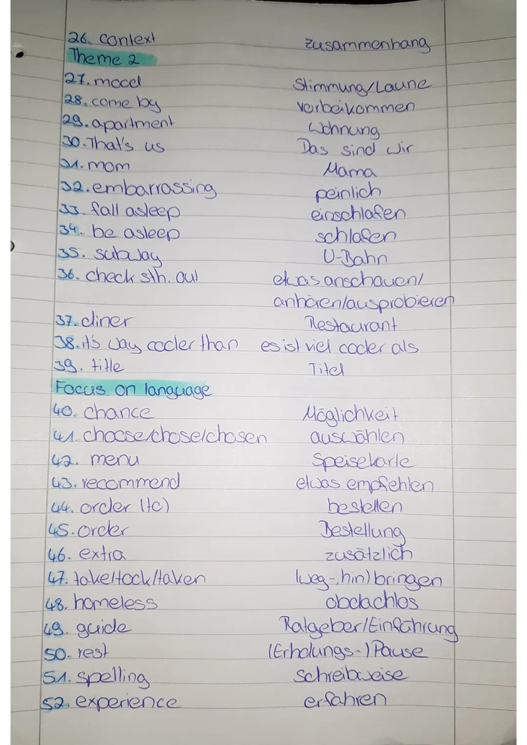 # Vokabelarry
## USA- here we come
| English | German |
|---|---|
| 1. immigrant | Einwandererlin |
| 2. alligator | Alligator |
| 3. buffa
