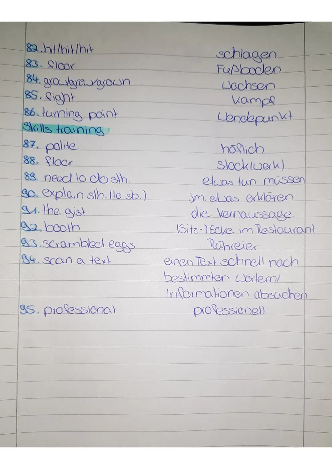 # Vokabelarry
## USA- here we come
| English | German |
|---|---|
| 1. immigrant | Einwandererlin |
| 2. alligator | Alligator |
| 3. buffa